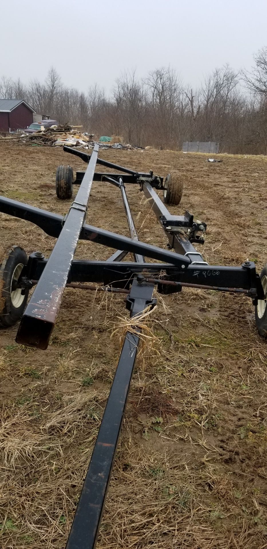 40’ Hauck header cart, Steward and Son Farms LLC - Circleville Ohio • (614) 206-2856 - Image 6 of 6