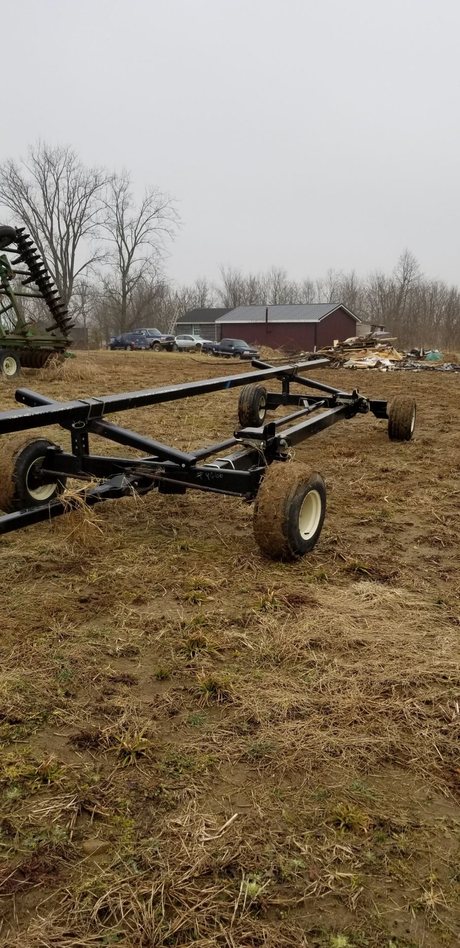 40’ Hauck header cart, Steward and Son Farms LLC - Circleville Ohio • (614) 206-2856 - Image 5 of 6