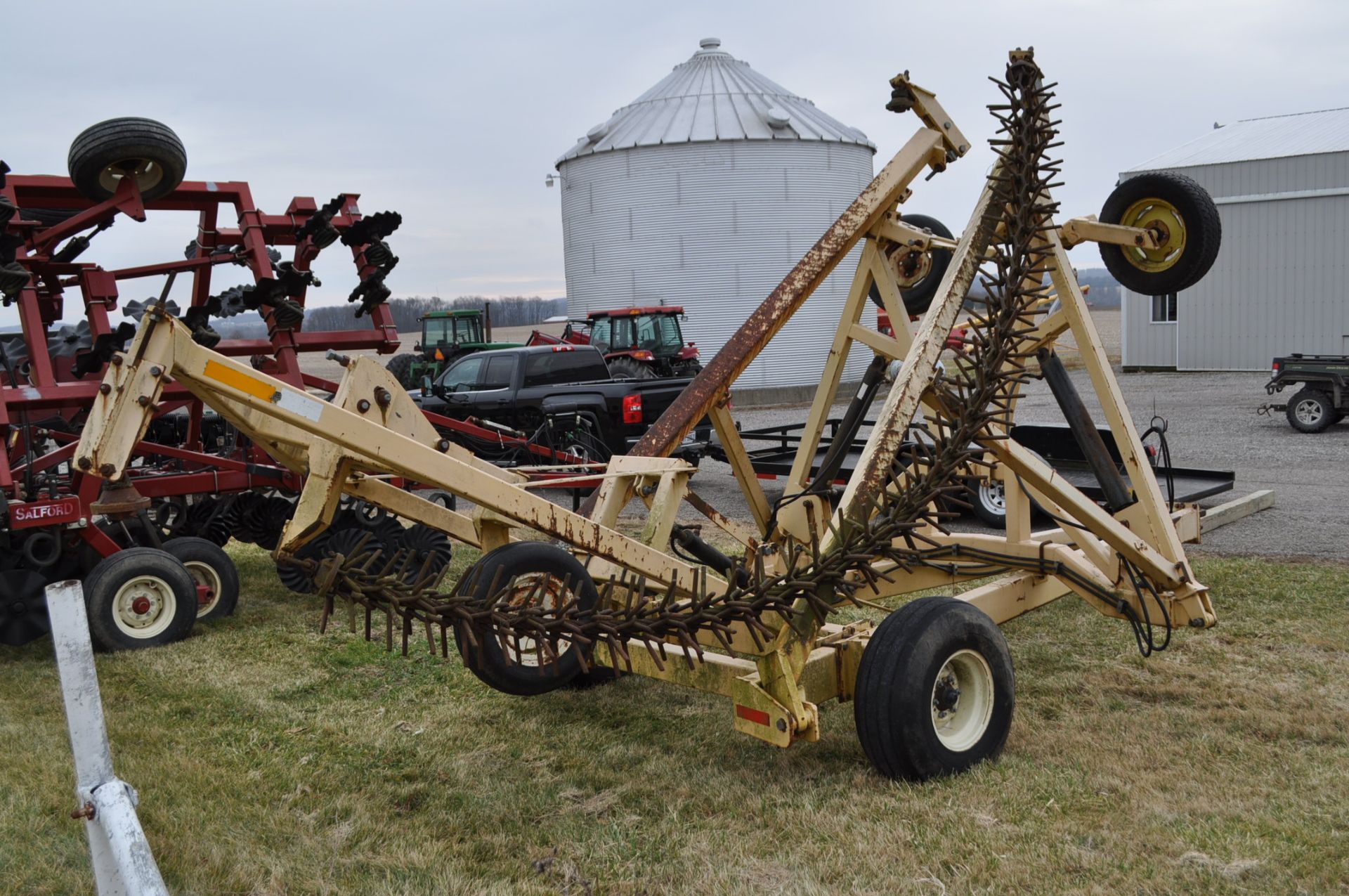 30' Phillips 3003 Rotary harrow, missing LH spiders and cable, SN 30T-99006 - Image 3 of 5