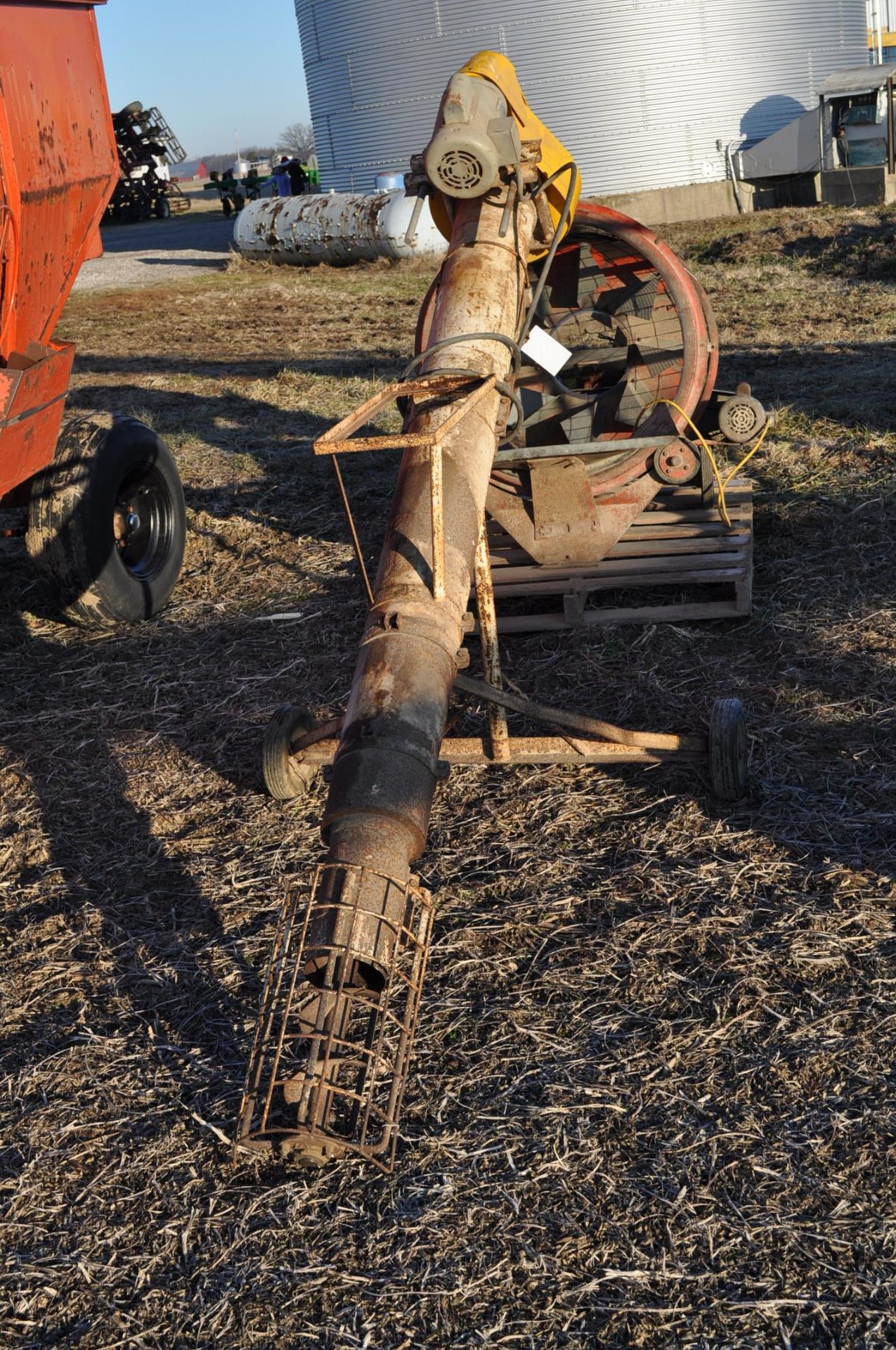 Transfer auger, 1 hp electric drive - Image 3 of 4