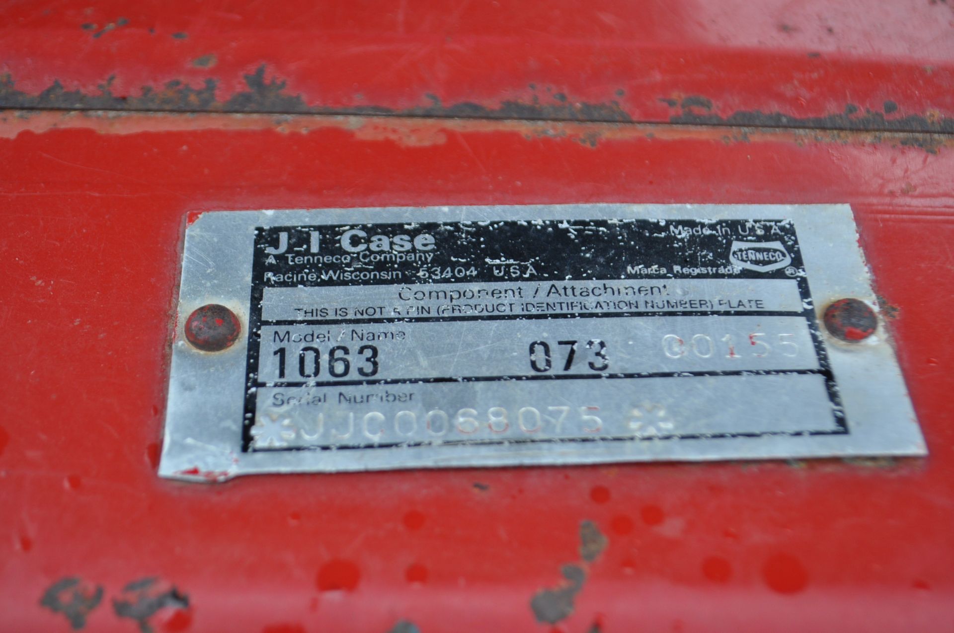 Case International 1063 corn head, knife rolls, high tin, sells with 15’ header cart - Image 11 of 19