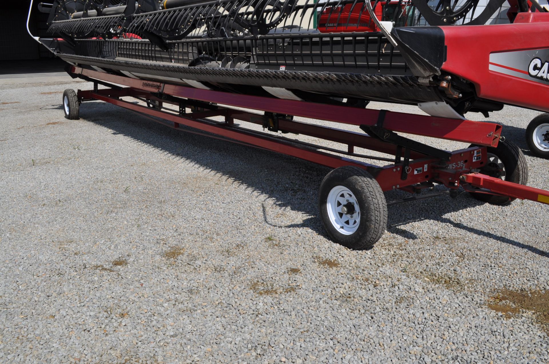 35’ Unverferth McCurdy AWS-36 header cart, all-wheel steer, ST 225/75 D 15 tires - Image 5 of 5