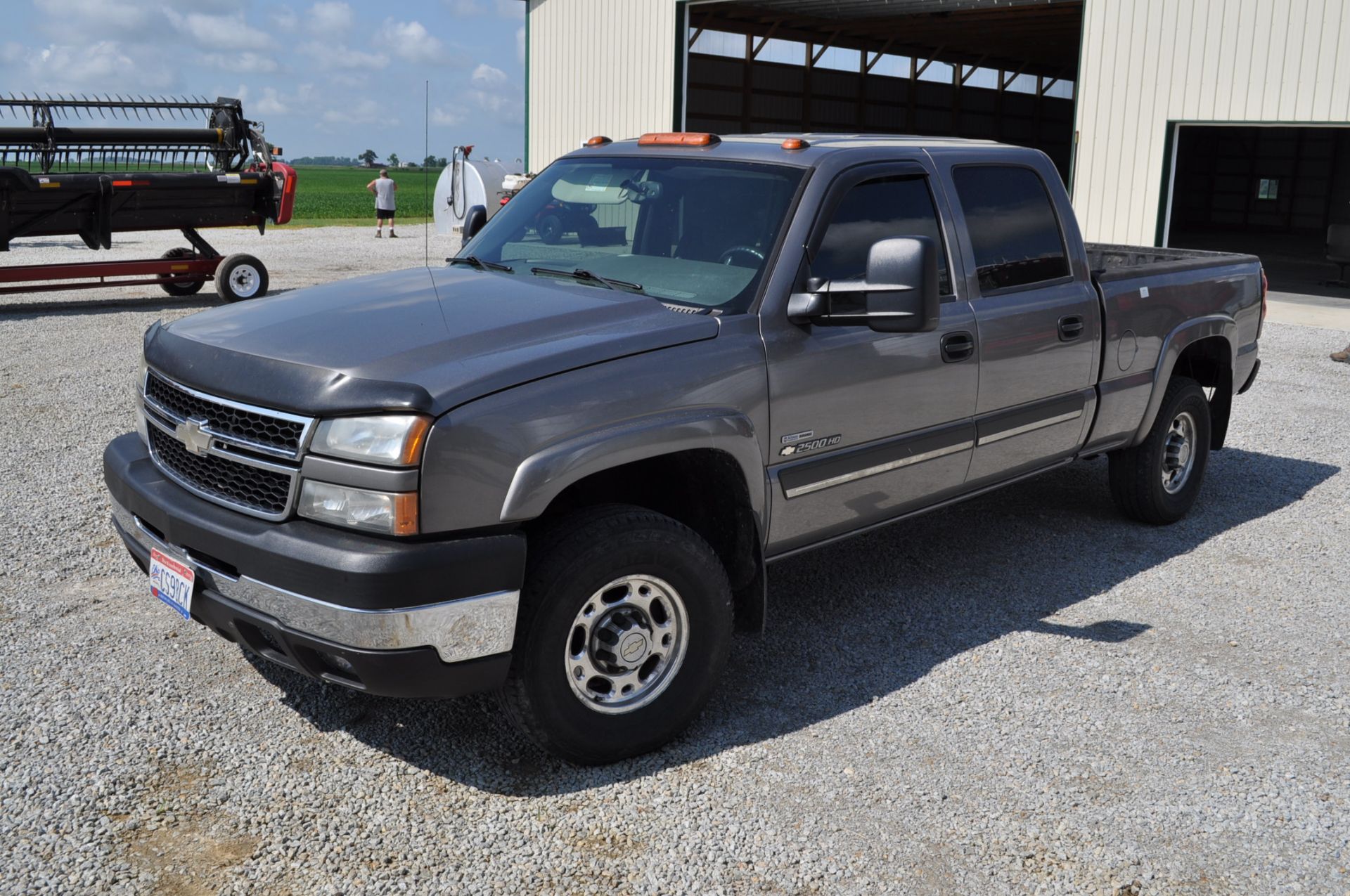 2006 Chevy 2500 HD Duramax pick-up truck, 4x4, short bed, auto, cloth interior, Rhino bed liner, B & - Image 19 of 20