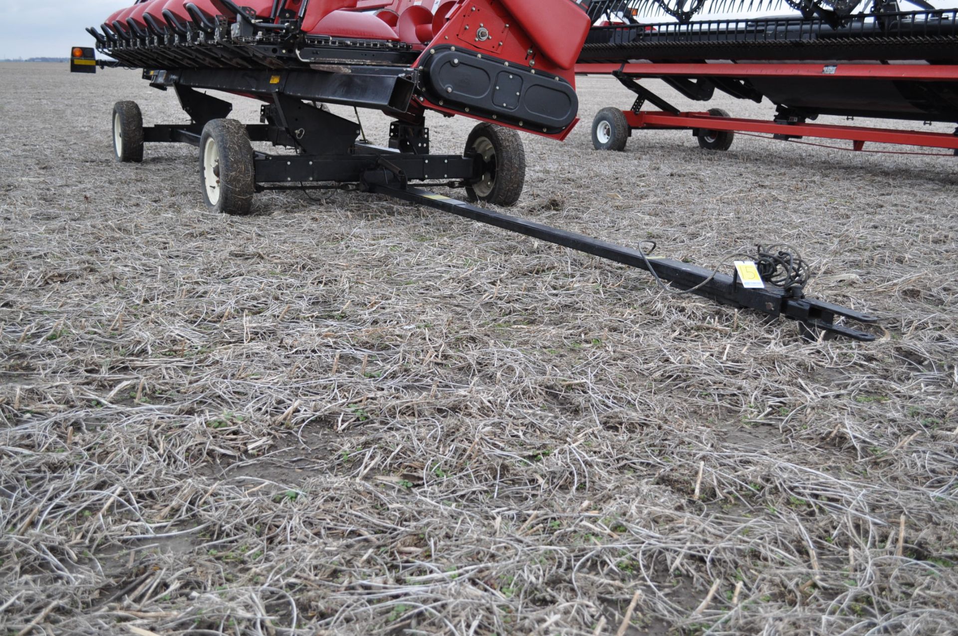 25’ J & M header cart, 205/65 R 15 tires, lights, ONE OWNER - Image 2 of 5