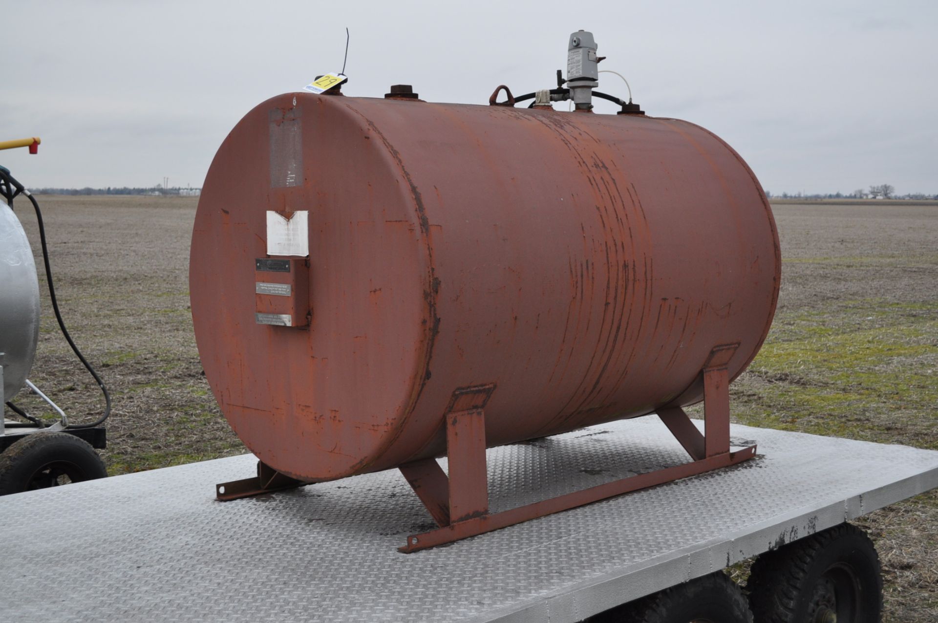 500 gallon steel fuel tank