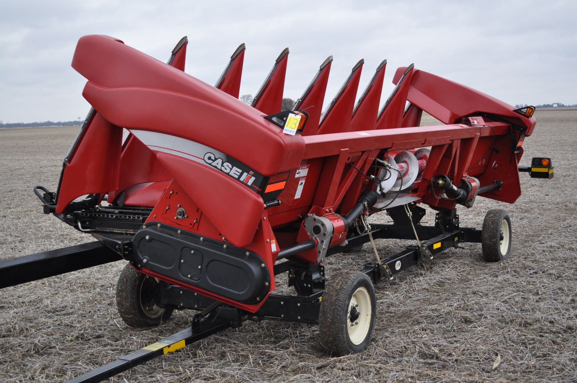 2009 Case IH 3208 corn head, poly, knife rolls, hyd deck plates, header height, SN Y9S019566