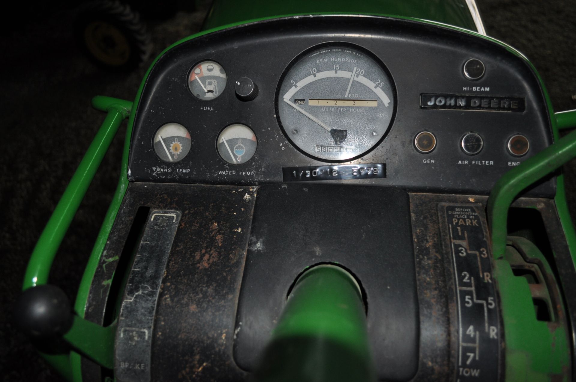 1972 John Deere 4020 diesel, 16.9 R 38 rear, 11L-15 front, 2 hyd remotes, 3 pt, 540/1000 PTO - Image 14 of 15