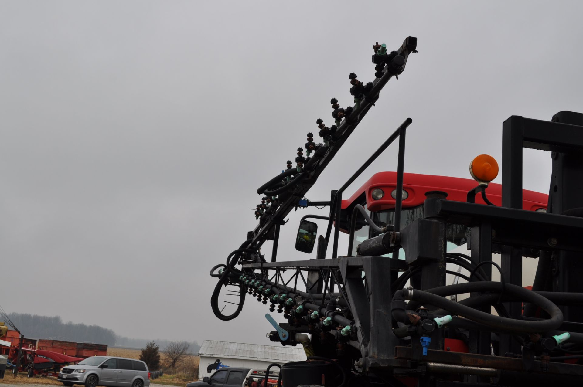 2007 Apache AS710 Sprayer. 90’ Boom, 750 gal. poly tank, 380/90 R46 Rear tires, 12.4 R28 front tire - Image 11 of 23