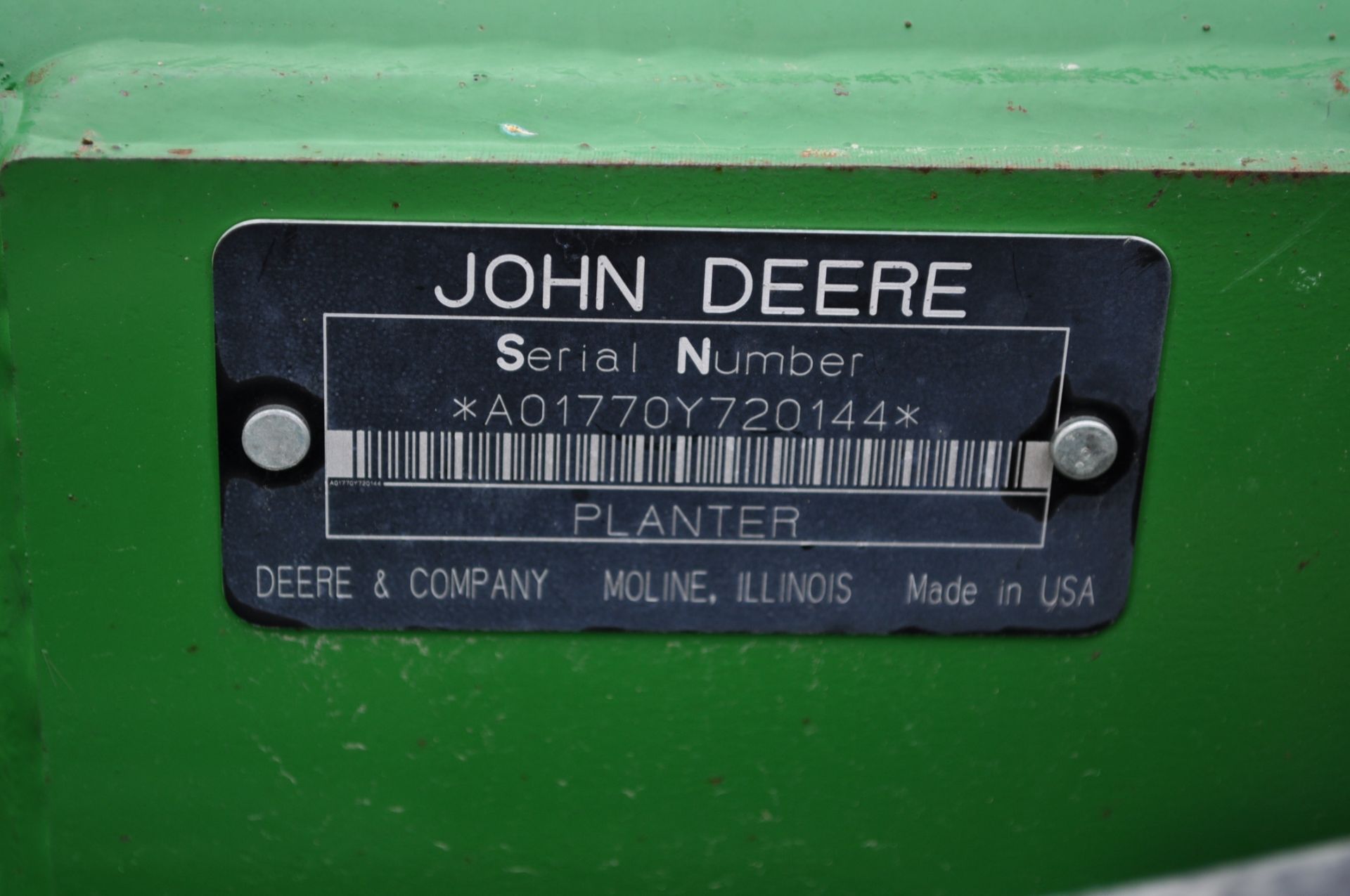 John Deere 1770 NT 16 Row Corn Planter. 30” rows, row boxes, pneumatic down pressure, - Image 6 of 20