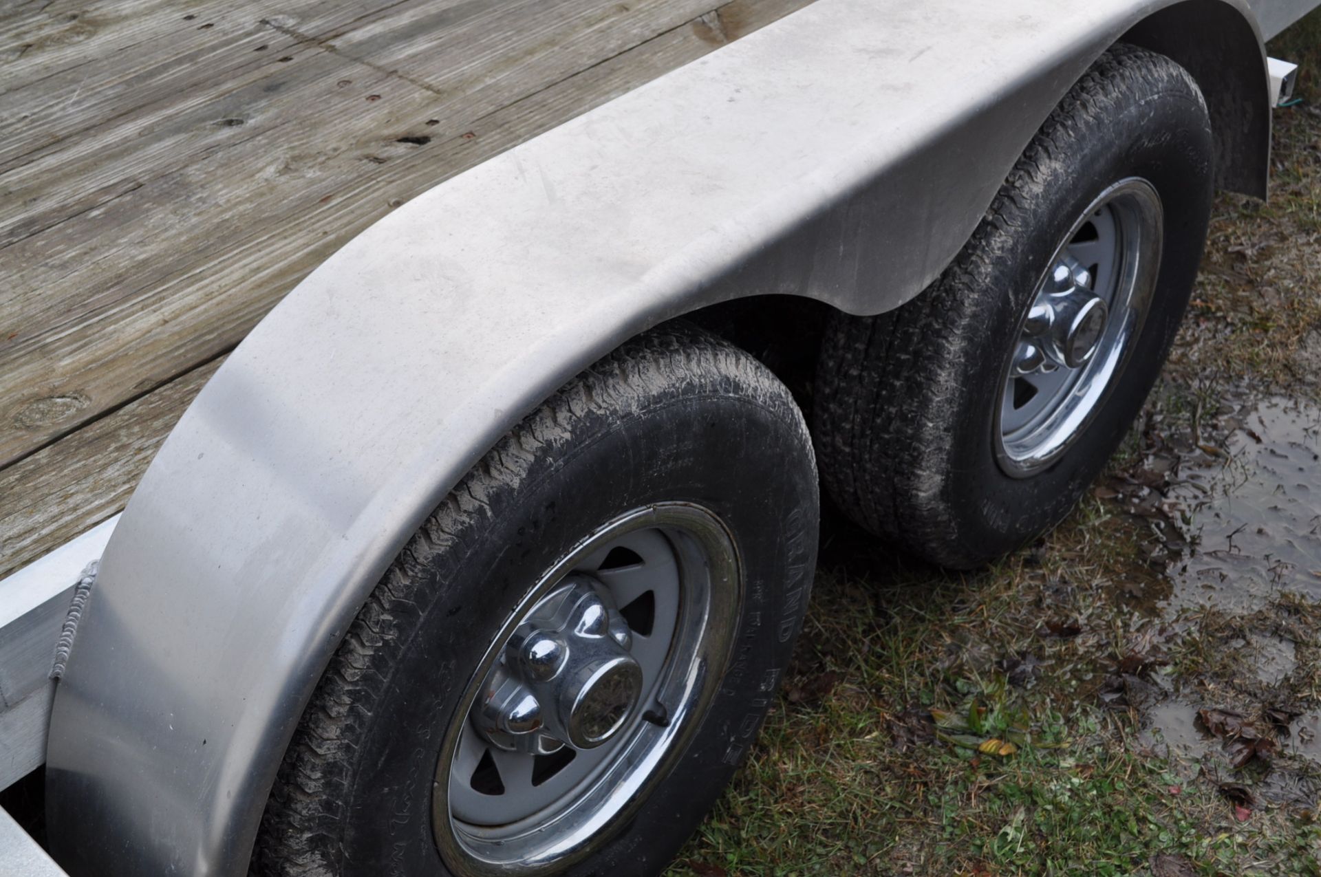 2013 American Hauler Aluminum Trailer, 16’ + 2’ Car Hauler, 82” wide, Aluminum ramps - Image 5 of 5