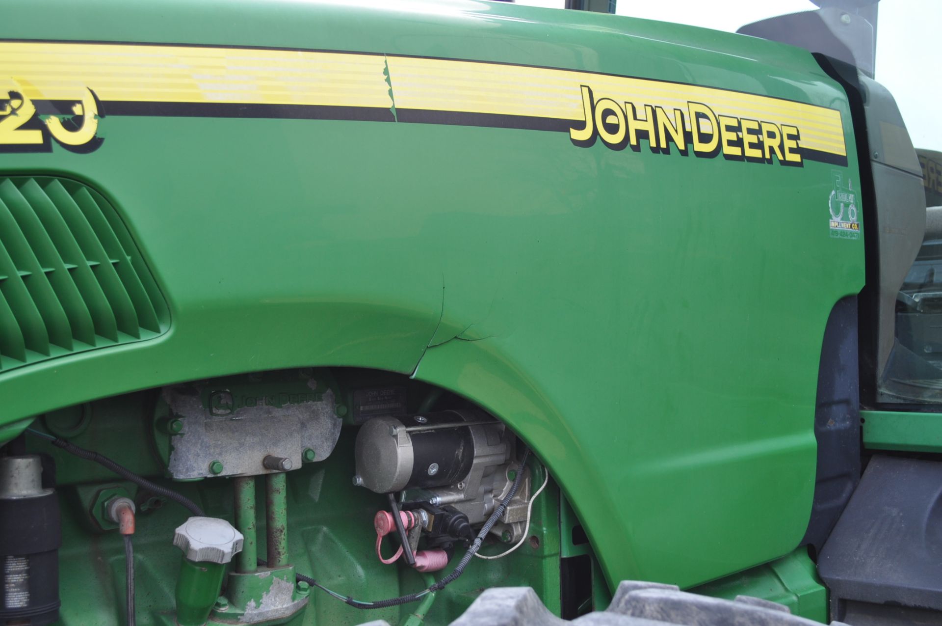 2005 John Deere 8420 MFWD Tractor, 480/80 R 46 duals, 380/85 R 34 front duals, ILS, power shift, - Image 15 of 25