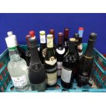 Bordeaux red wine: Chateau de L'Abbaye de Saint-Ferme 1998, two 750ml bottles; a quantity of other