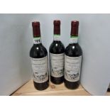Bordeaux red wine: Chateau Tour Levité 2005, three 75cl bottles. (3).