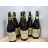 Cotes Du Rhone red wine Domaine de la Maurelle Gigondas 2000, six 750ml bottles. (6).