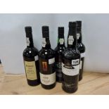 Vintage port: five bottles comprising: Graham's Late Bottled Vintage 1997; Dow's Late Bottled