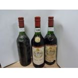 Bordeaux red wine: Chateau Rausan-Segla Cru Classe Margaux 1967, three 75cl bottles. (3).
