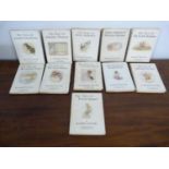 BEATRIX POTTER.  11 various works in d.w's.