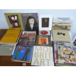 Modern & Contemporary Art. A carton of gallery & sale catalogues.