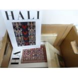 Eastern Art & Textiles.  A carton of various incl. the periodical Hali.