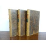 BURTON J. H.  A History of the Reign of Queen Anne. 3 vols. Calf, gilt rebacks. 1880.