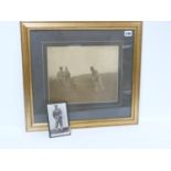 PHOTOGRAPHS. Early 20th century sepia photograph of HRH The Prince of Wales (Edward VIII, Duke of