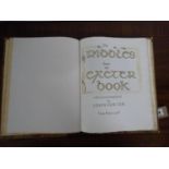 PORTER JOHN (Ed). The Riddles from the Exeter Book. Ltd. ed. no. 56 of only 80, signed by editor &