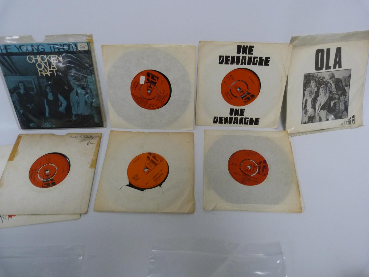 BIG T FOLK RECORDS TO INCLUDE PENTANGLE (IN PENTANGLE SLEEVE) AND PURPLE GANG WITH RARE PROMO