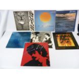Seven Santana UK LP's. All original to include Borboletta, Moonflower and Santana.