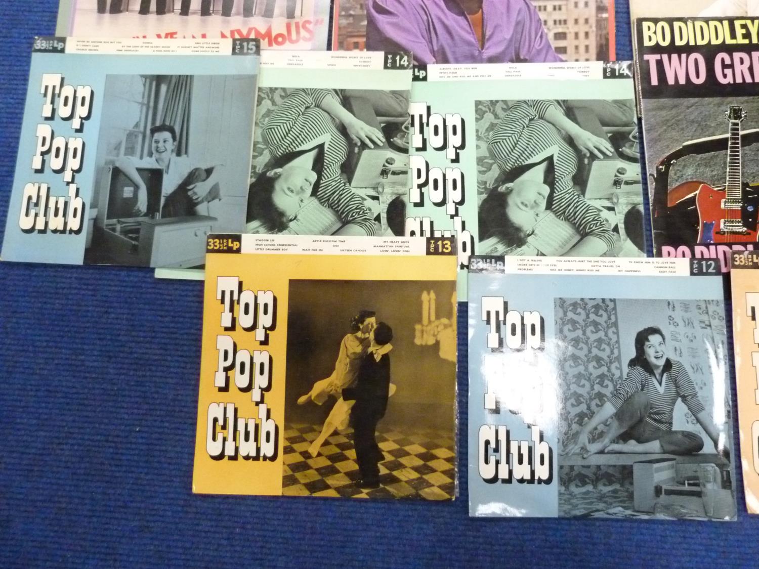 Seven TOP POP CLUB 10inch LP's with Matt Munro (sic) and Jean Campbell also Sixteen UK LP's to - Image 3 of 6