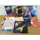 10 x LP's - 6 x Ted Nugent to include Gonzo, Ted Nugent, Cat Scratch Fever and 4 x Wishbone Ash to