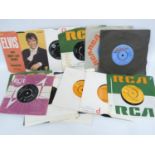 18 x Elvis Presley singles including 'Always on my mind', 'I Believe', 'Green Green Grass of Home'