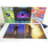 5 x Joe Satriani LP's to include The Extremist, Flying In A Blue Dream and Time Machine. Vinyl