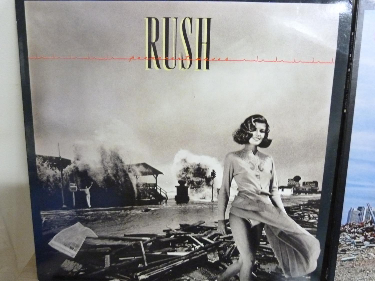 Four UK original Rush LP's to include Permanent Waves and Archives. - Image 4 of 5