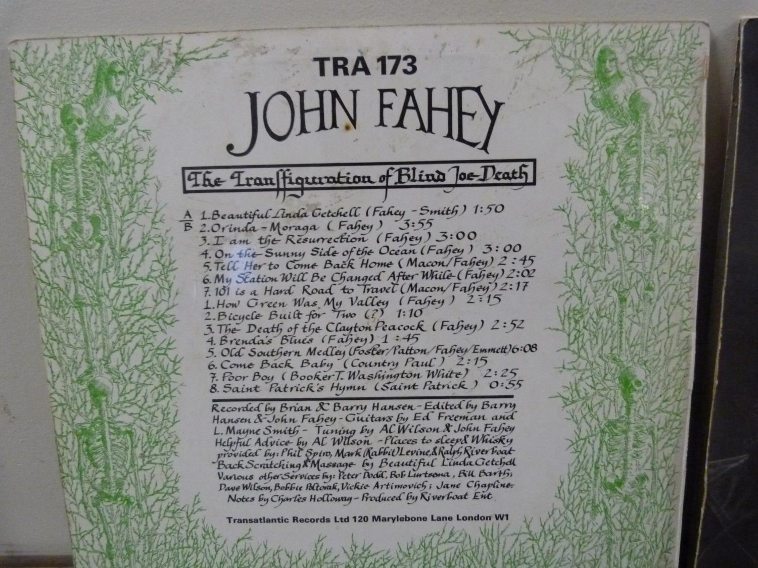 Two folk LP's by Evensong and John Fahey. UK 1st pressings - Image 4 of 4