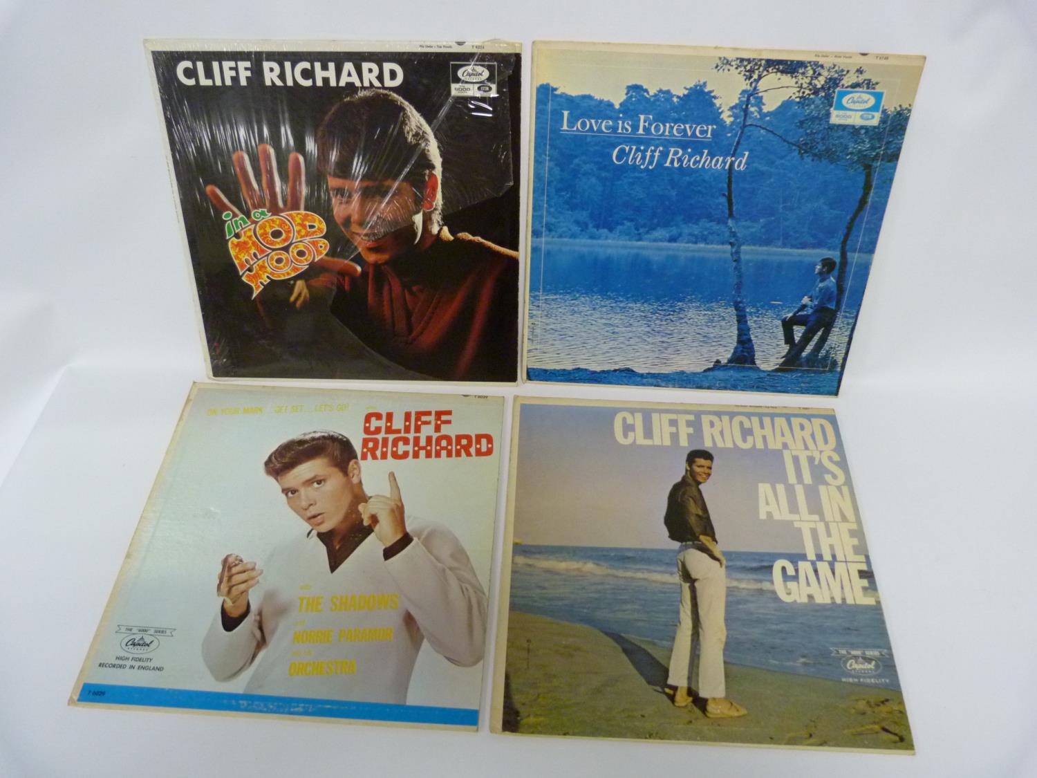 4 x Cliff Richard LP's Canadian pressings to include In A Mod Mood