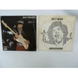 2x Jimi Hendrix LPs, Sky High! Bootleg and Jimi Hendrix on Pantonic.