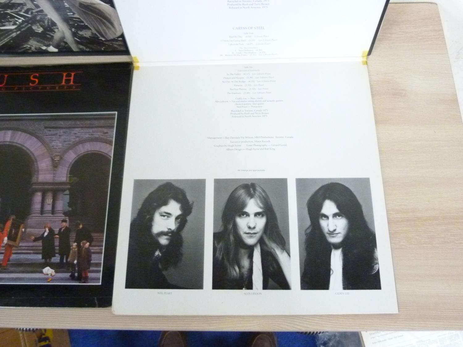 Four UK original Rush LP's to include Permanent Waves and Archives. - Image 5 of 5