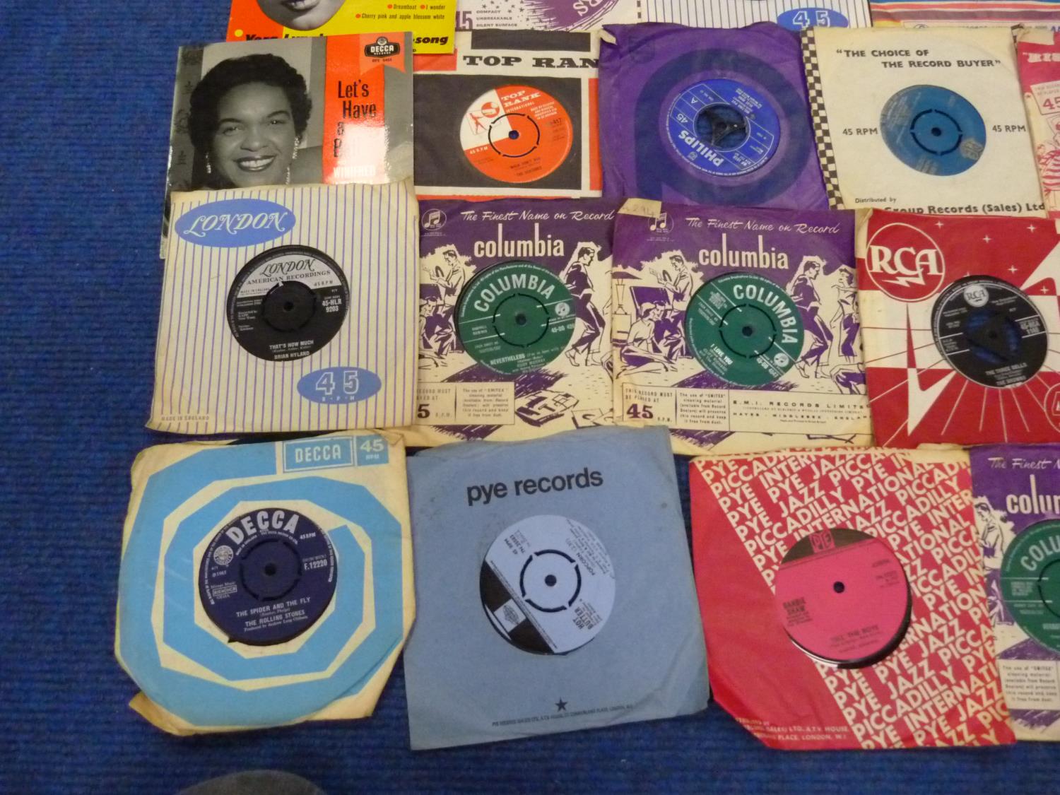 30+ 1960'S SINGLES MOST IN COMPANY SLEEVES. MANY EXCELLENT - Image 2 of 5