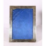 Hamilton & Co. of Calcutta, India silver-mounted easel photograph frame, stamped H & Co. and