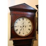 Donaldson of Glasgow longcase Grandfather clock in mahogany case