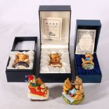 Five Halcyon Days Enamels teddy bear themed bonbonieres including teddy bears picnic, Smithsonian,