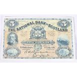 The National Bank of Scotland Limited £5 five pound banknote 6th July 1942 Dreaver and Bremner