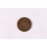 James Sketchley Masonic penny token 1794 commemorating the Prince of Wales being elected as GM