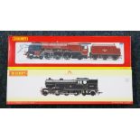 Hornby OO gauge model railways 2-6-4T locomotive Thomson LI 67772 BR black R2913 and 4-6-2 City of