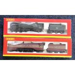Hornby OO gauge model railways 4-6-2 Firth of Tay locomotive and tender 70052 BR green R2175 and 4-