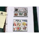 A ring binder album of GB unused mint stamps including miniature sheetlets circa 2008-2012 including