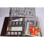 GB ten yearpacks 1979-1988 (missing 1984) and 1997, nine booklets of ten 1st class stamps, an