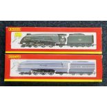 Hornby OO gauge model railways 4-6-2 Kingfisher locomotive and tender Class A4 60024 BR green