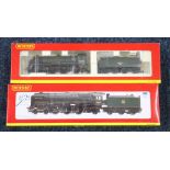 Hornby OO gauge model railways 4-6-2 Firth of Clyde locomotive and tender Britannia Class 70050 BR