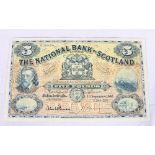 The National Bank of Scotland Limited £5 five pound banknote 1st September 1948 Dandie and Brown
